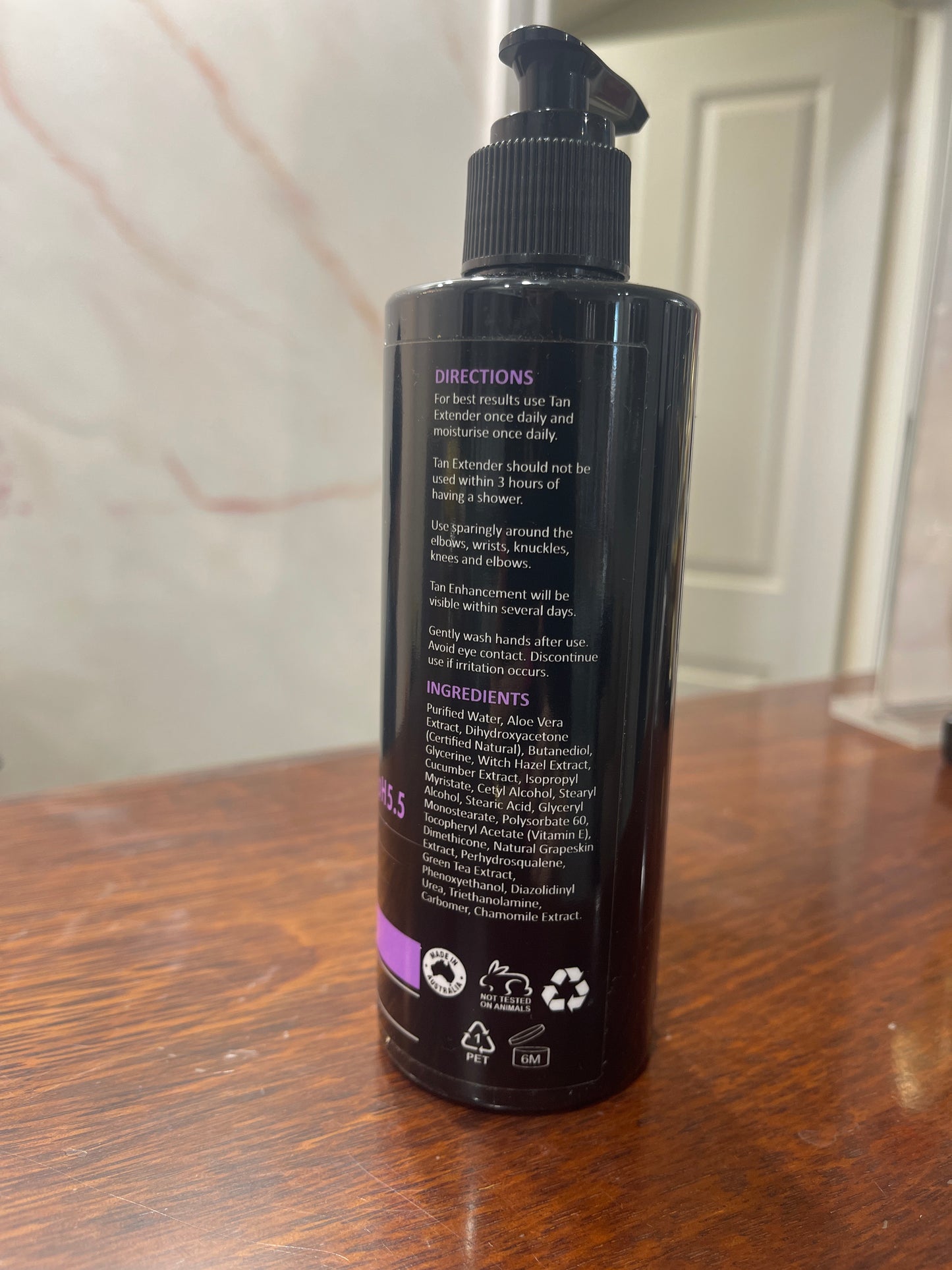 Colour me Bronze Tan Extender