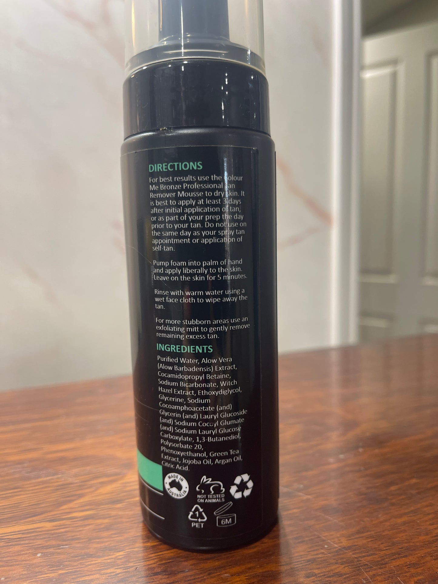 Colour me Bronze Tan Remover